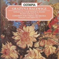 Olympia : Utrecht, Zimerman - Bacewicz Violin Sonata No. 4, Piano Sonata No. 2
